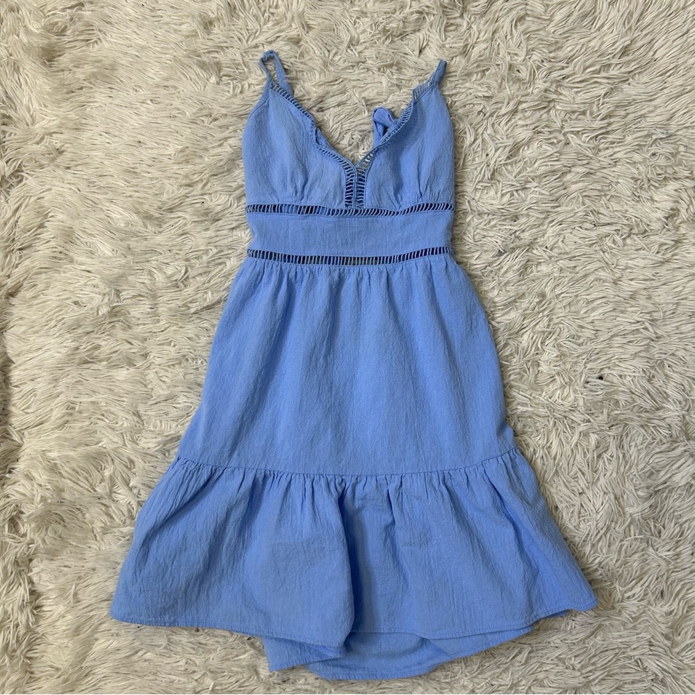 ◾️Cider Bowknot Babydoll Mini Dress - Picture 2 of 6